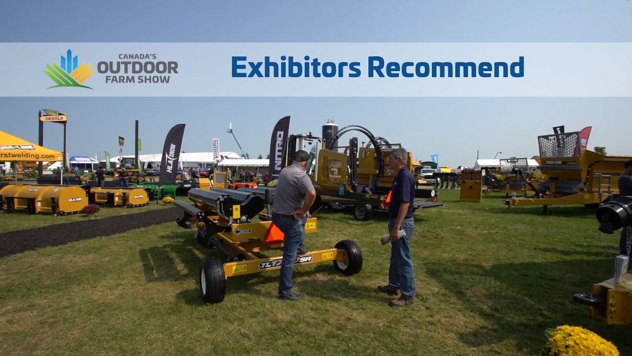 Why exhibit at Canada's Outdoor Farm Show 2025 in Woodstock Ontario? To meet thousands of farmers!