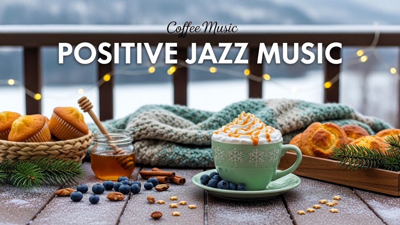 Positive Jazz ☕ Soothing Bossa Nova Piano & Delicate Coffee Jazz Instrumental Music for Relaxation