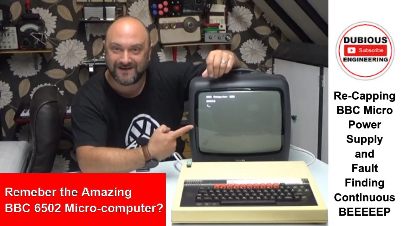 DuB-EnG: Блок питания микрокомпьютера BBC Model B, ремонт, разборка, поиск неисправностей и восст...