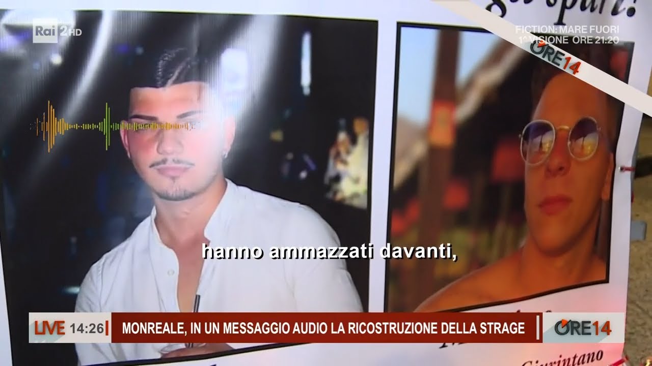 Monreale, l'audio con la ricostruzione della strage - Ore 14 del 30/04/2025