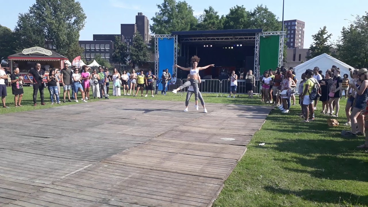 Kizomba Demo - Mistura Movement - Afrikaanderplein Rotterdam - 25-8-2019