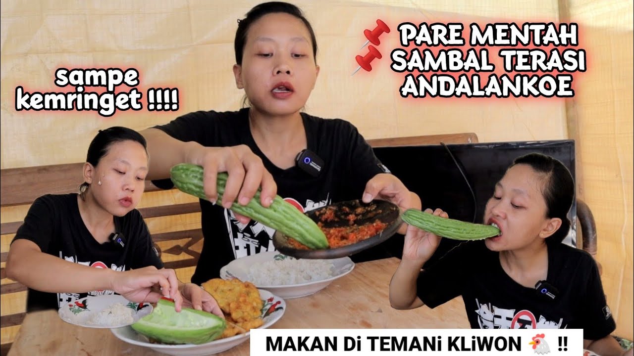sampe kemringet ‼️LALAP PARE SAMBAL TERASI ANDALANKOE