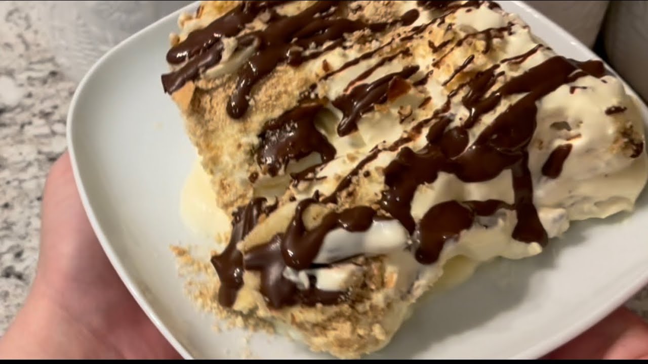 BANANA PUDIN / pudin de plátano 