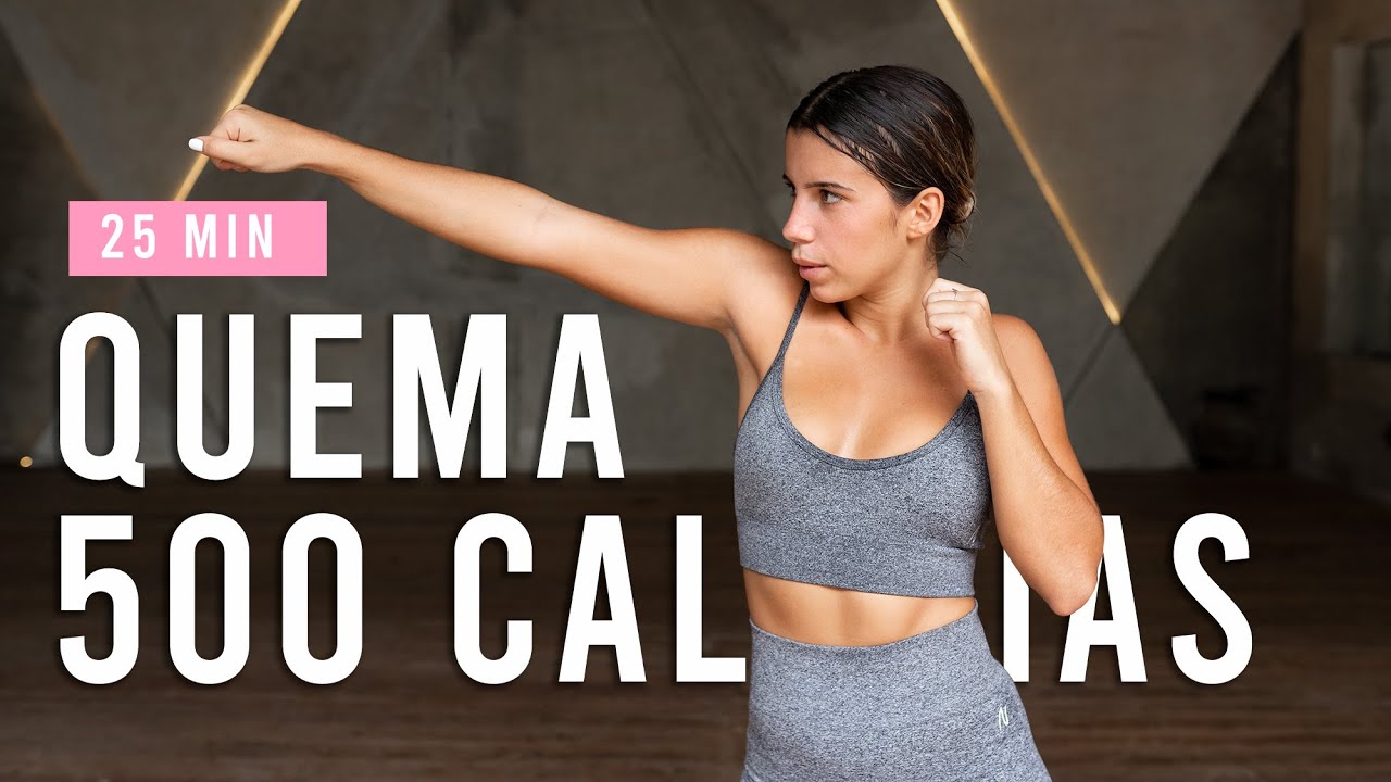 Quema 500 Calorias Con Esta Rutina Cardio HIIT Intensa De 25 Min | En Casa, Sin Equipo