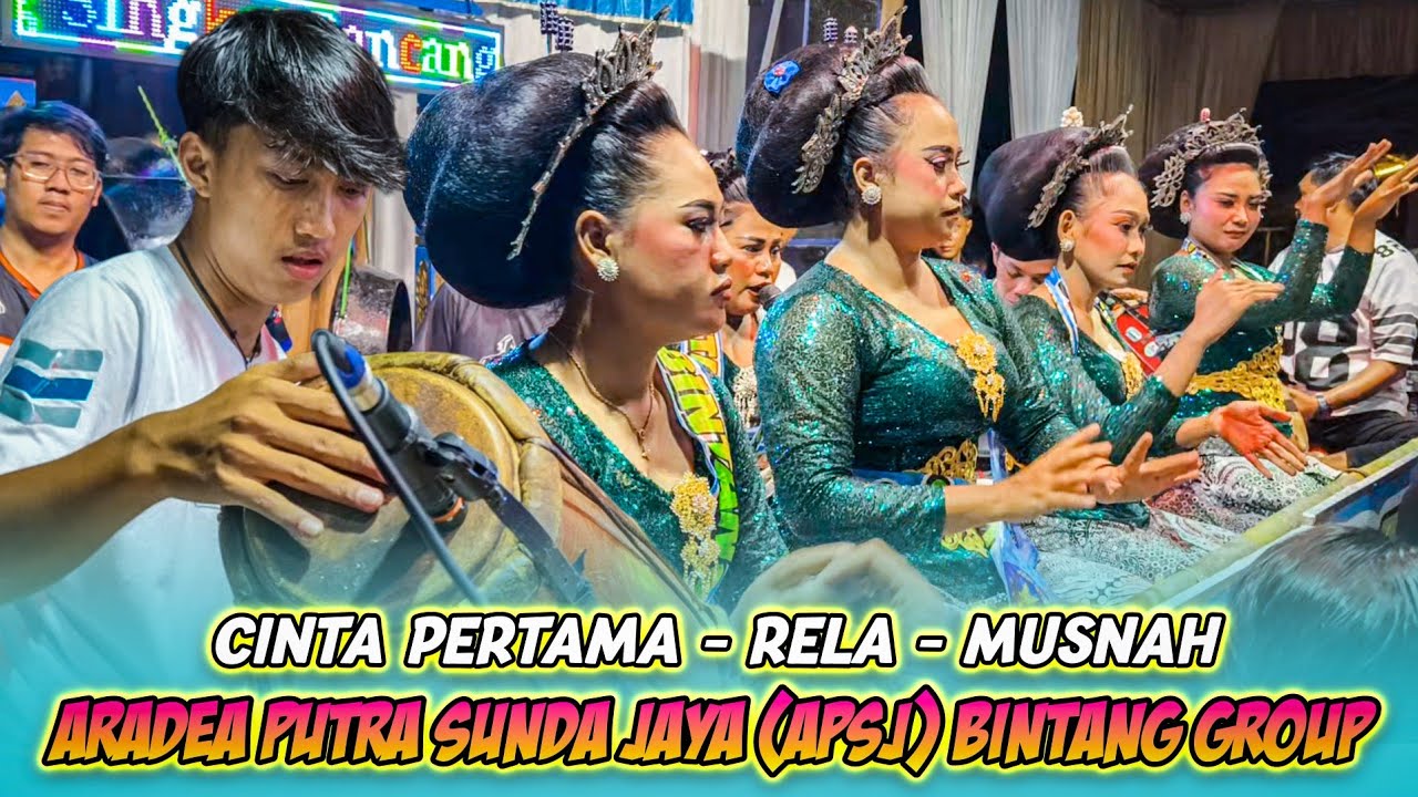 CINTA PERTAMA - RELA - MUSNAH❗❗❗|| DANGDUT BAJIDORAN || ARADEA PUTRA SUNDA JAYA BINTANG GROUP❗❗❗