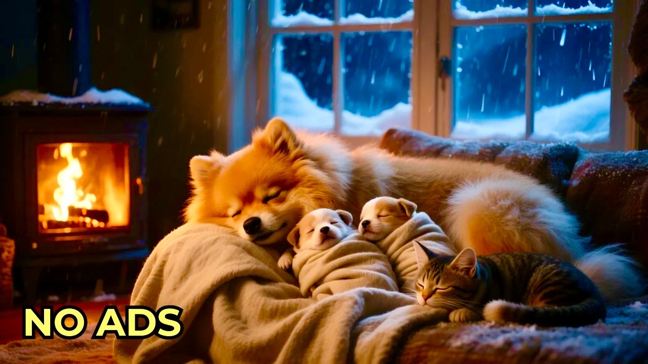 12 HOURS Calming Dog Music 🐶🎅 Calming Melodies for Anxious Dogs ⛄ Soothing Sounds 💖No Ads
