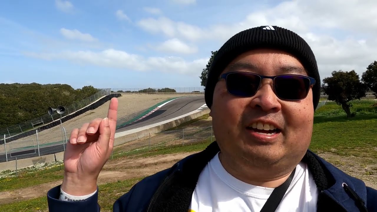 Racing action at the Corkscrew -- Laguna Seca with friends and the 86CHALLENGE time attack