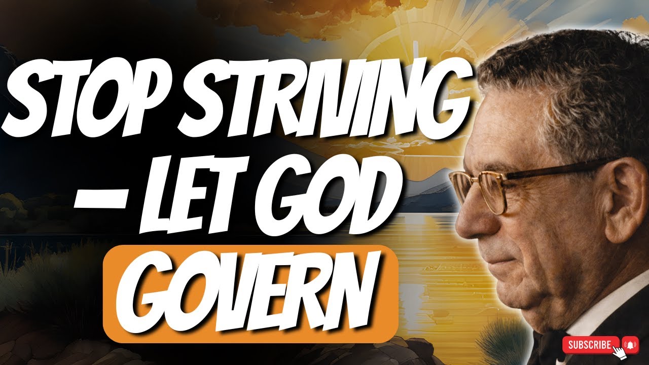 Be Still — Joel S. Goldsmith on the End of Effort and the Presence of God