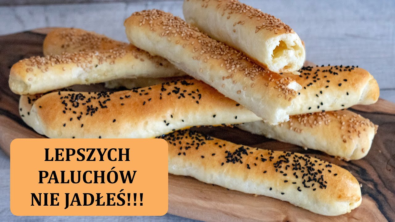 Chrupiące paluchy drożdżowe z serem 🧀 Idealne na imprezę i kolację