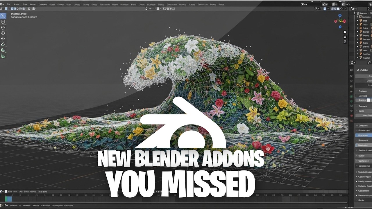 New blender addons you missed