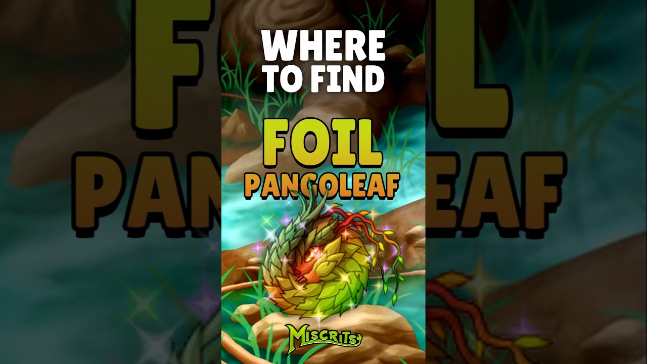 Foil Pangoleaf Location (Miscrian Jungle) - Miscrits