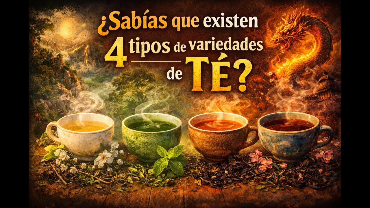 Los cuatros tipos de té