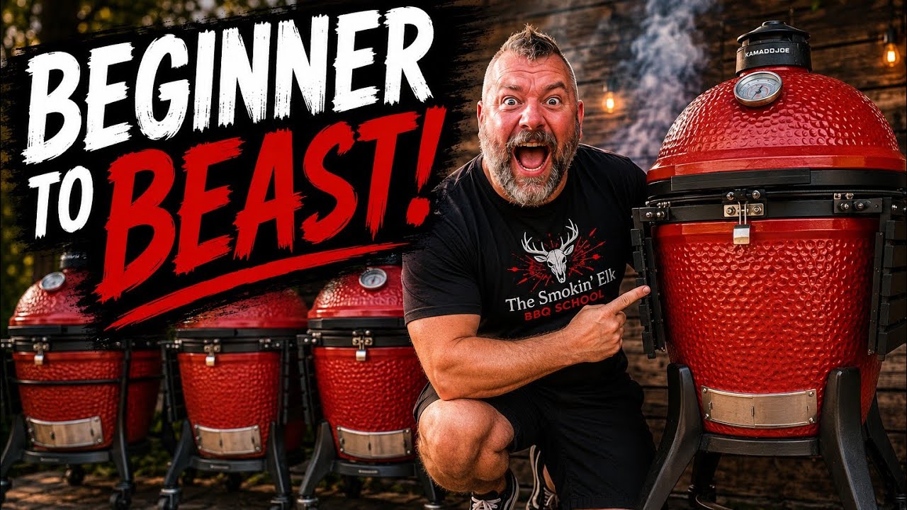 Я вернулся! От новичка до профи! Укроти свой Kamado Joe!
