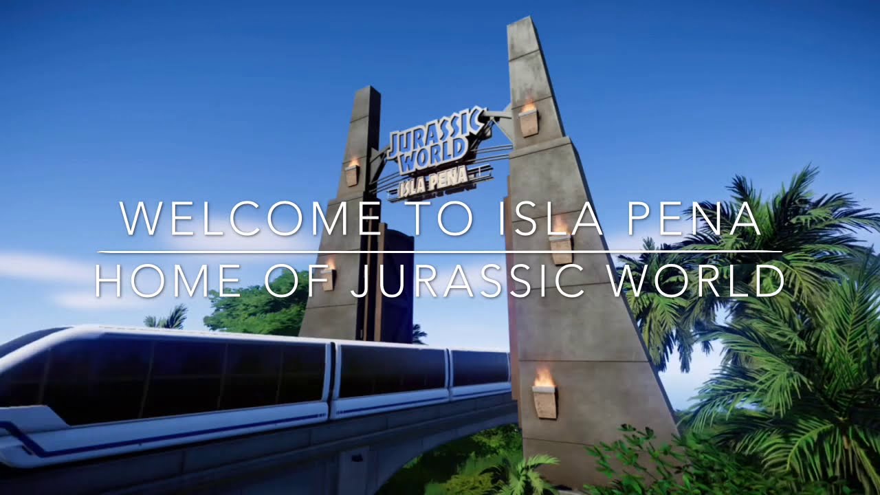 Jurassic World Evolution Isla Pena Park