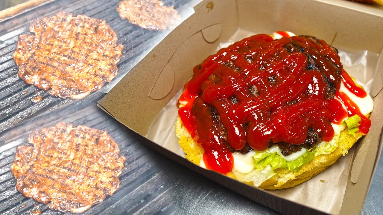 BURGER DAGING SEGEDE INI BISA BUAT MAKAN RAME-RAME !!!