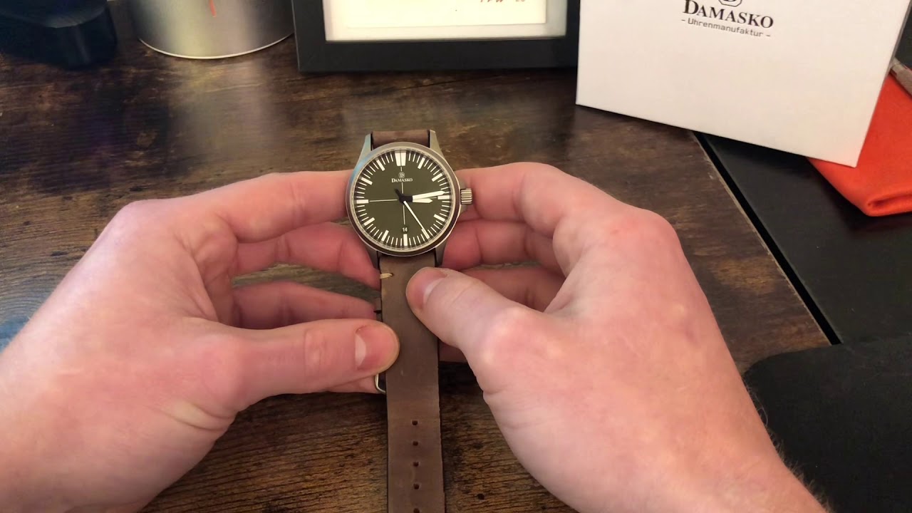 Damasko DS30 Windup Edition Green Dial