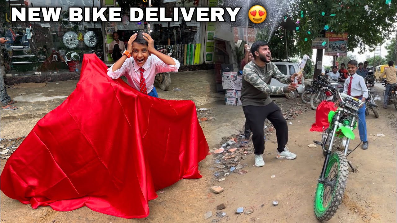 Zeeshan ki New Bike Ki Delivery le li 🔥Modified Dirt Bike 😍