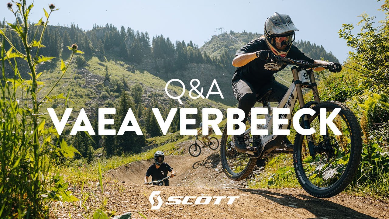 Meet Vaea Verbeeck | Q&A, New Bike Day, First Shred in Châtel