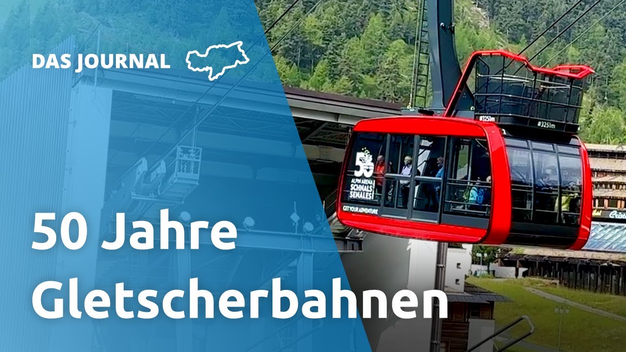 Gletscherbahn: Schnals feiert rundes Jubiläum