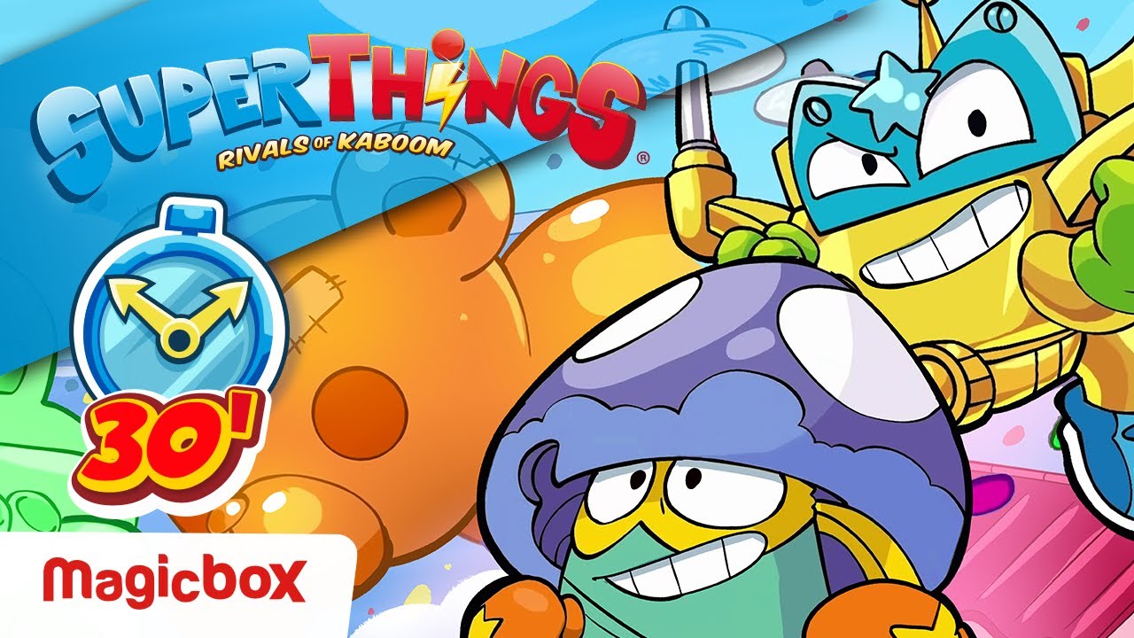 ⚡SUPERTHINGS EPISODES⚡ Power Machines (Episodes 1-6) 💥| CARTOON SERIES for KIDS