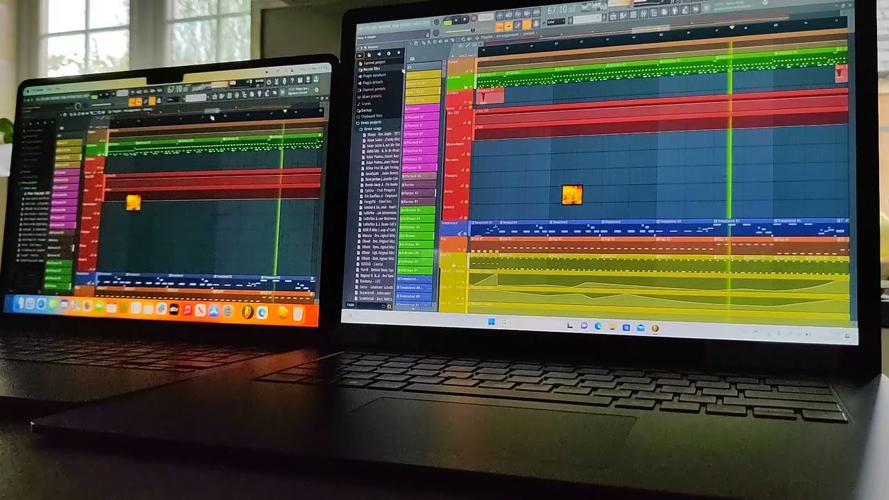 FL Studio - Apple Macbook Air M2 vs (older) Surface Laptop 4 i7