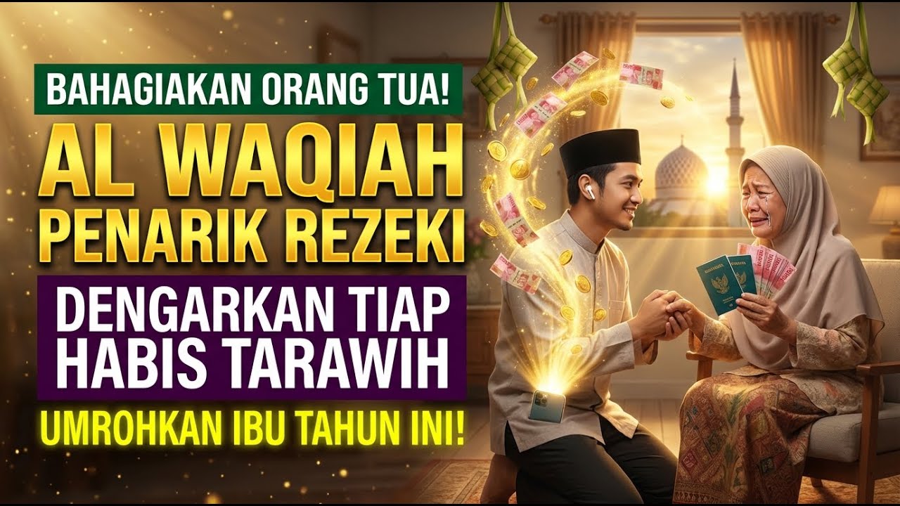 AMPUH SEKALI! Kekuatan Jalur Langit Al Waqiah Magnet Rezeki Berkah Ramadhan