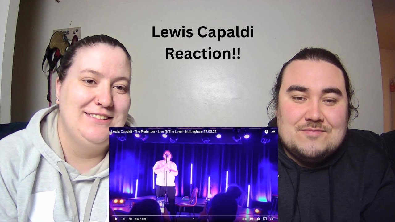 Lewis Capaldi- The Pretender (Live) - (REACTION!!)