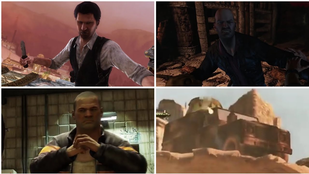 Uncharted 3 All Bosses