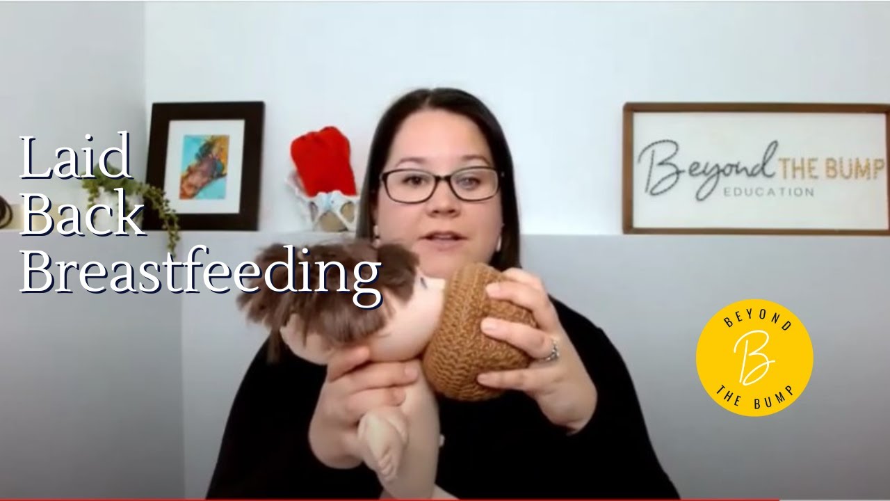 Laid Back Breastfeeding - Breastfeeding Position for Good Latch