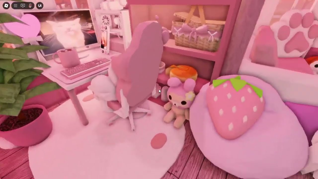 Cute Pink House! [Picnics n Plushies on Roblox!]