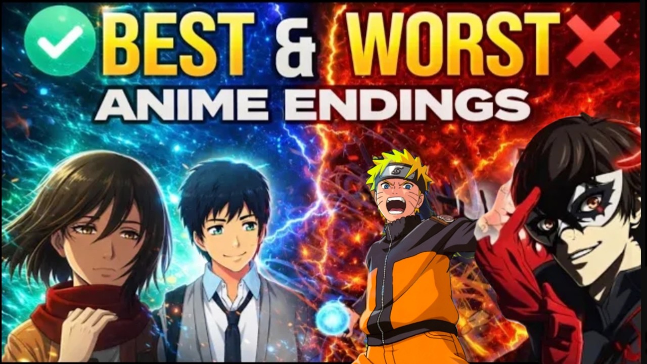 Best and Worst Anime Endings… Some of These Made No Sense (Attack on Titan, Naruto)