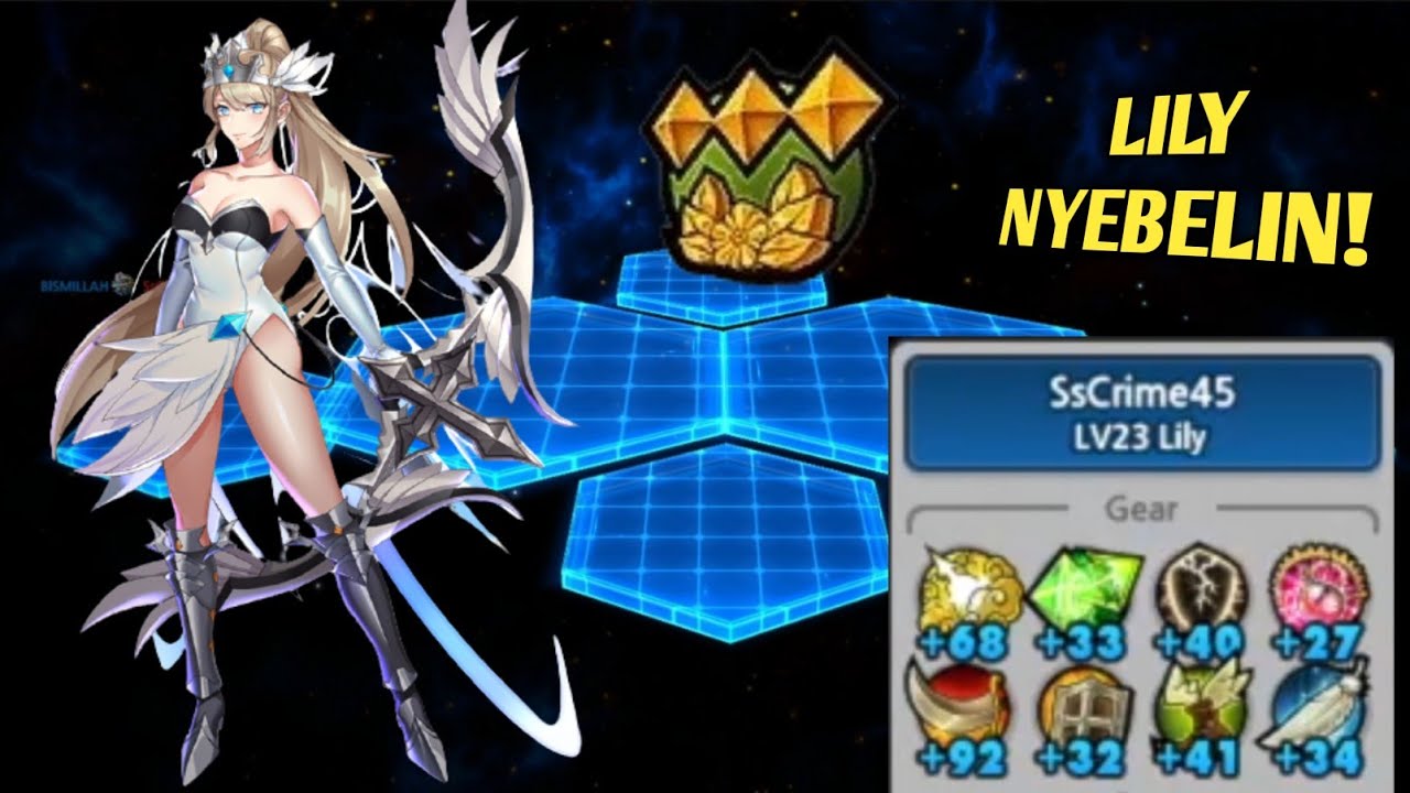 Lost Saga Ladder Polosan Melawan Lily Set Anti Hit Attack+92 Spam Panah Terus!