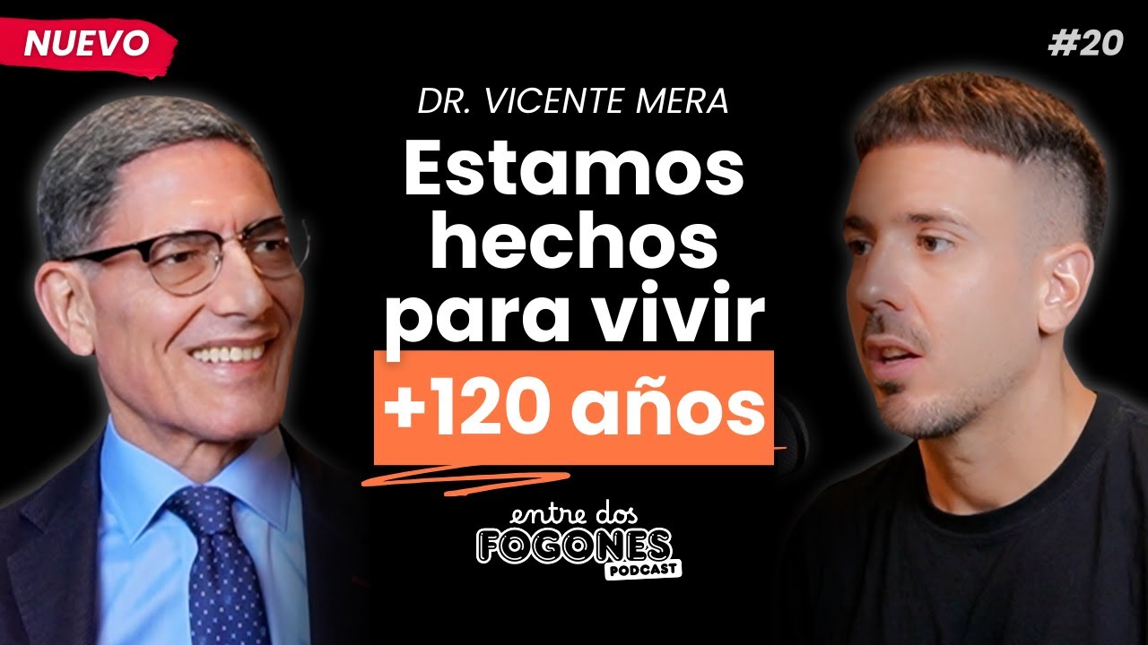 Vivir 120 años ES POSIBLE: 4 Hábitos para Envejecer MÁS LENTO y Cuidar Tu Salud (Dr. Vicente Mera)