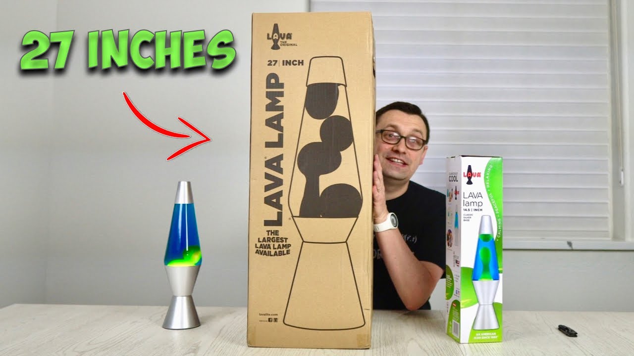 Я купил самую большую в мире лавовую лампу!