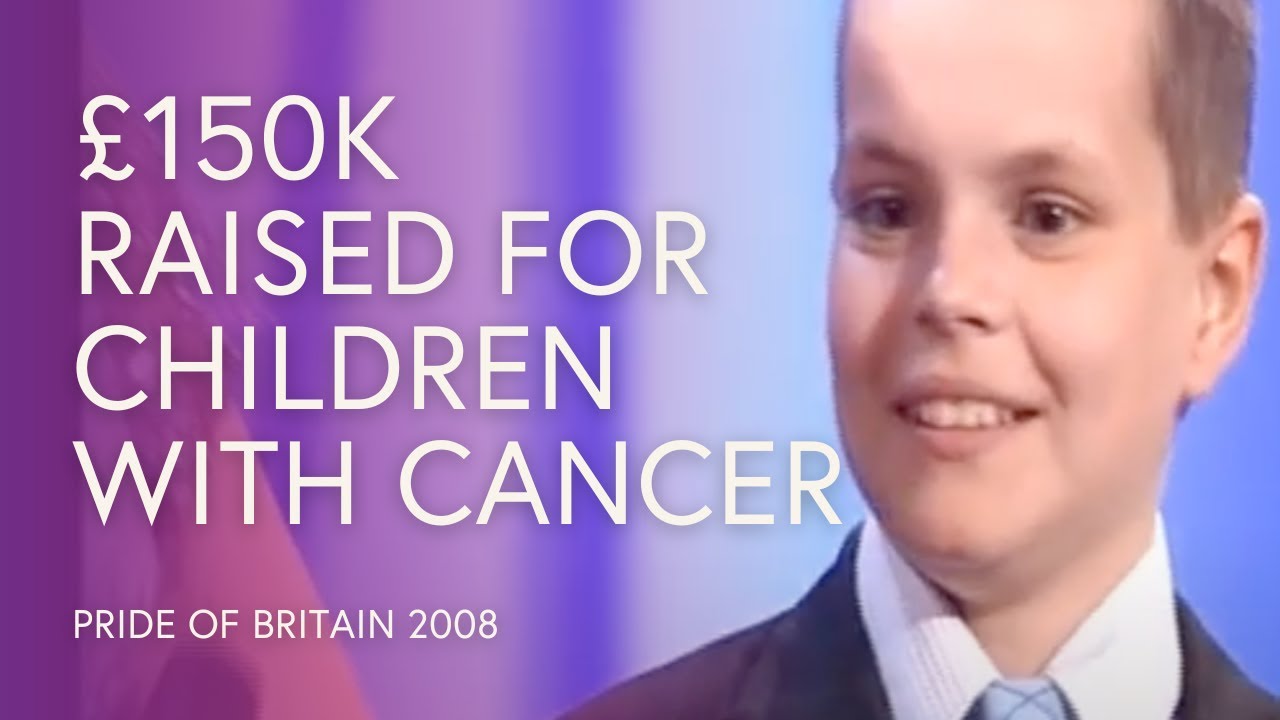 Liam Fairhurst: Raised £150,000 to Help Other Children Suffering with Cancer | Pride of Britain 2008