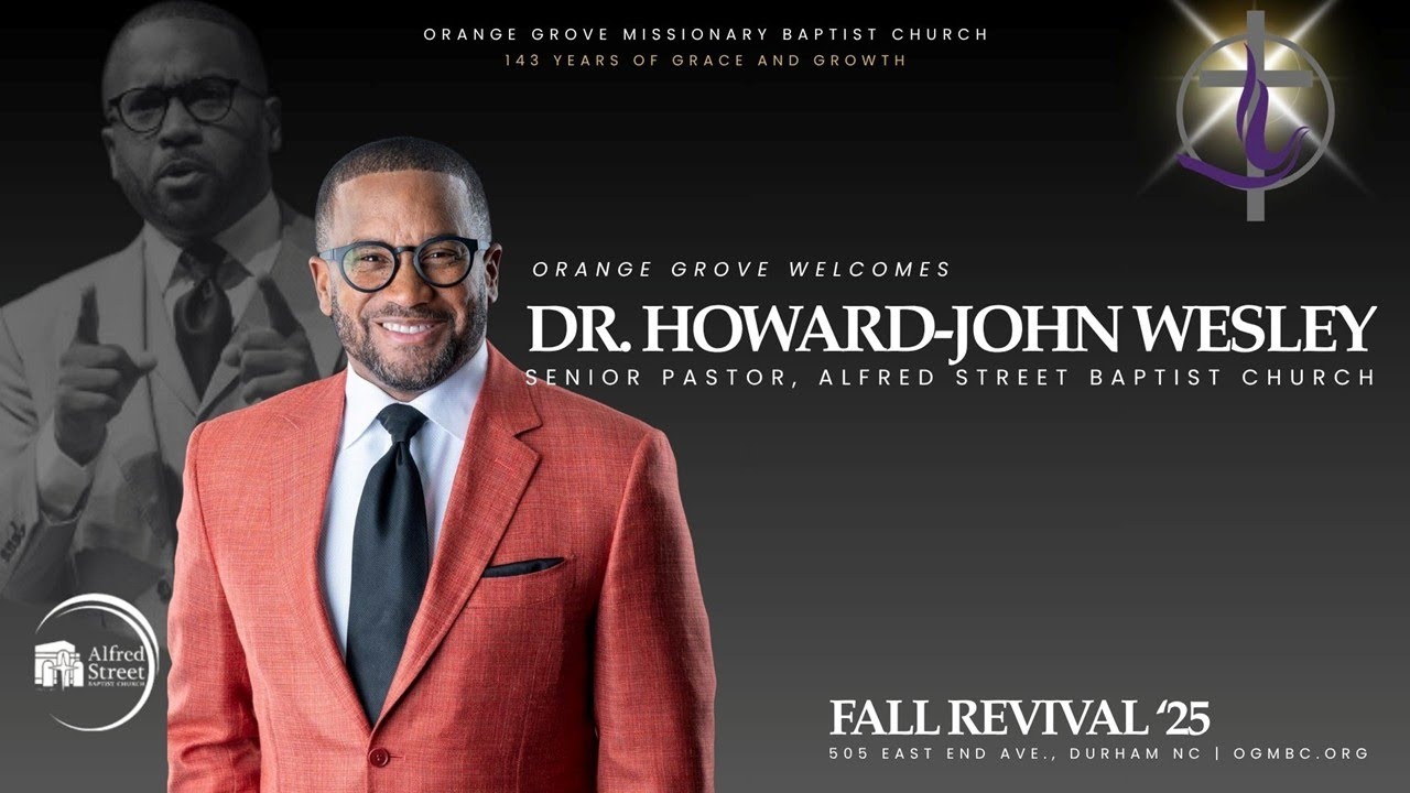 OGMBC 143rd Anniversary Revival Tuesday Service November 4 2025 with Dr. Howard-John Wesley