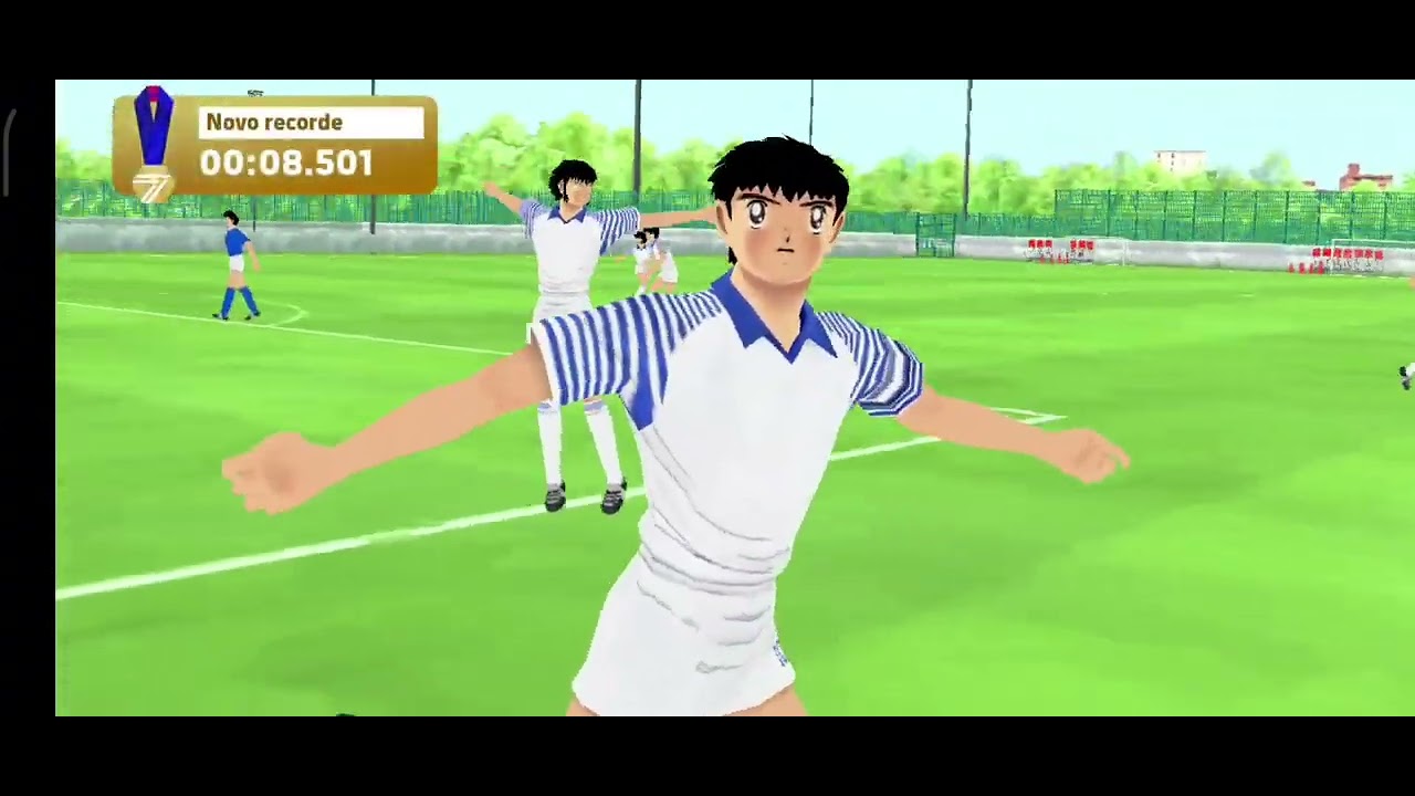 Efootball 25 Mobile - Jogando com Capitão Tsubasa