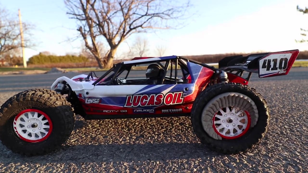 LOSI Tenacity DB Pro 4WD Desert Buggy 3S BASH (Blown Tire!) - Netcruzer RC