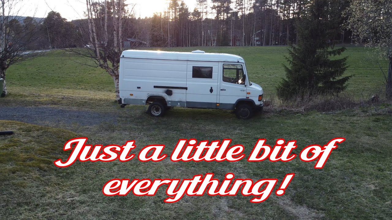 Mercedes 609D Campervan Full Build - Part 9 - A bit of everything. #mercedes  #vanlife #vanbuild