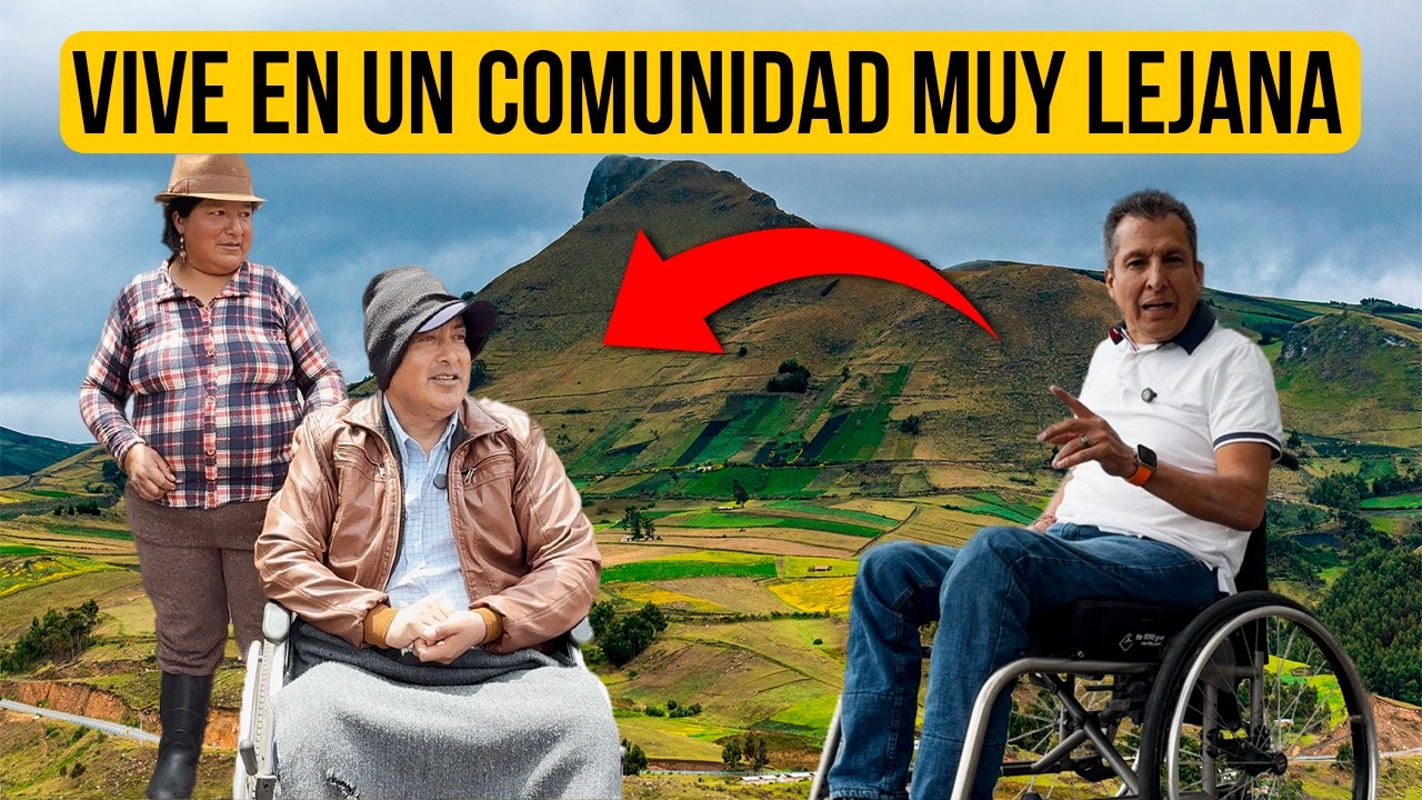 Quedo en Silla de Ruedas y vive en una comunidad muy lejana 🧑‍🦽🥺