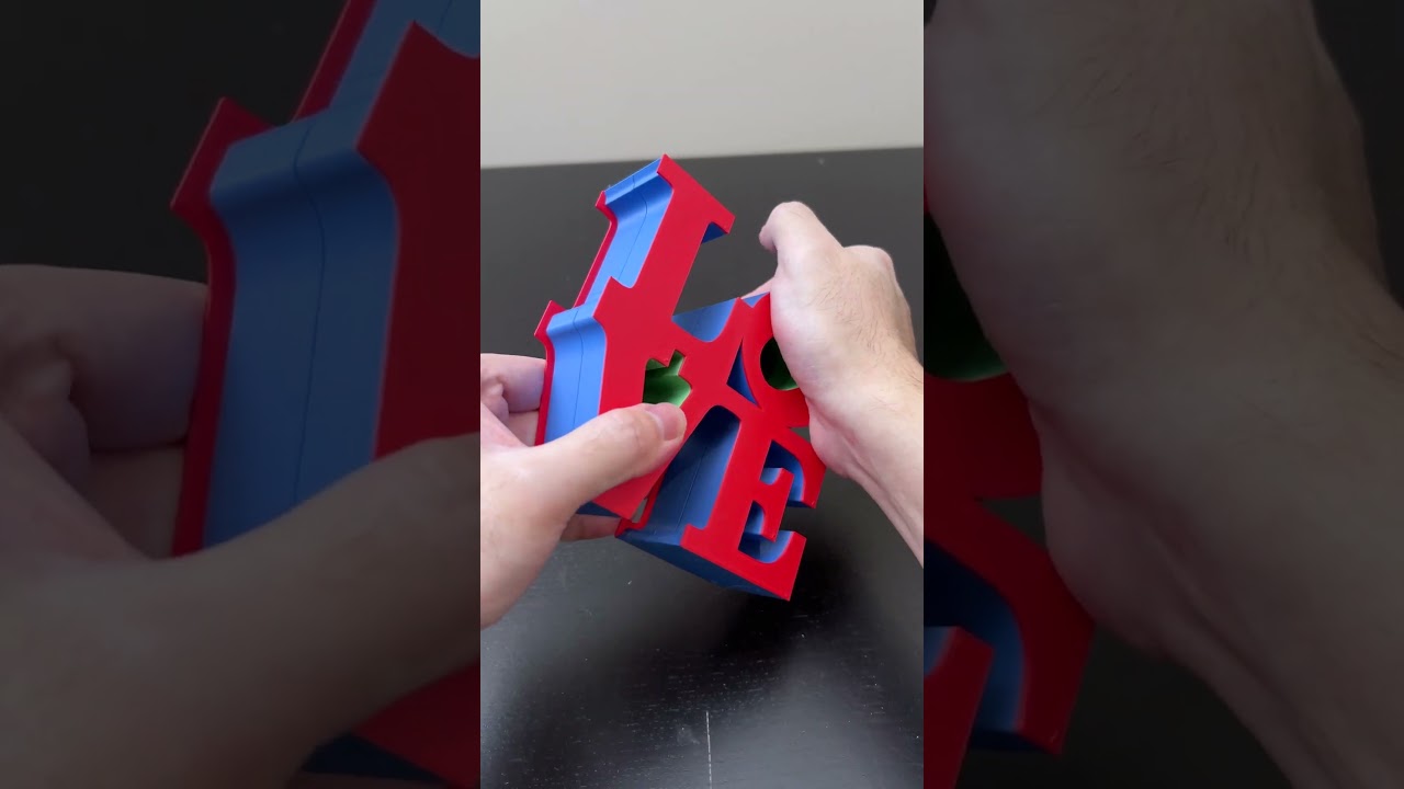 Do you like it? LOVE sculpture by Robert Indiana  ASMR Craft