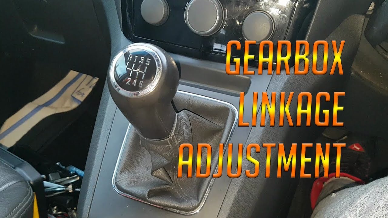 Gearbox Linkage Adjustment for Opel and Vauxhall Zafira tutorial