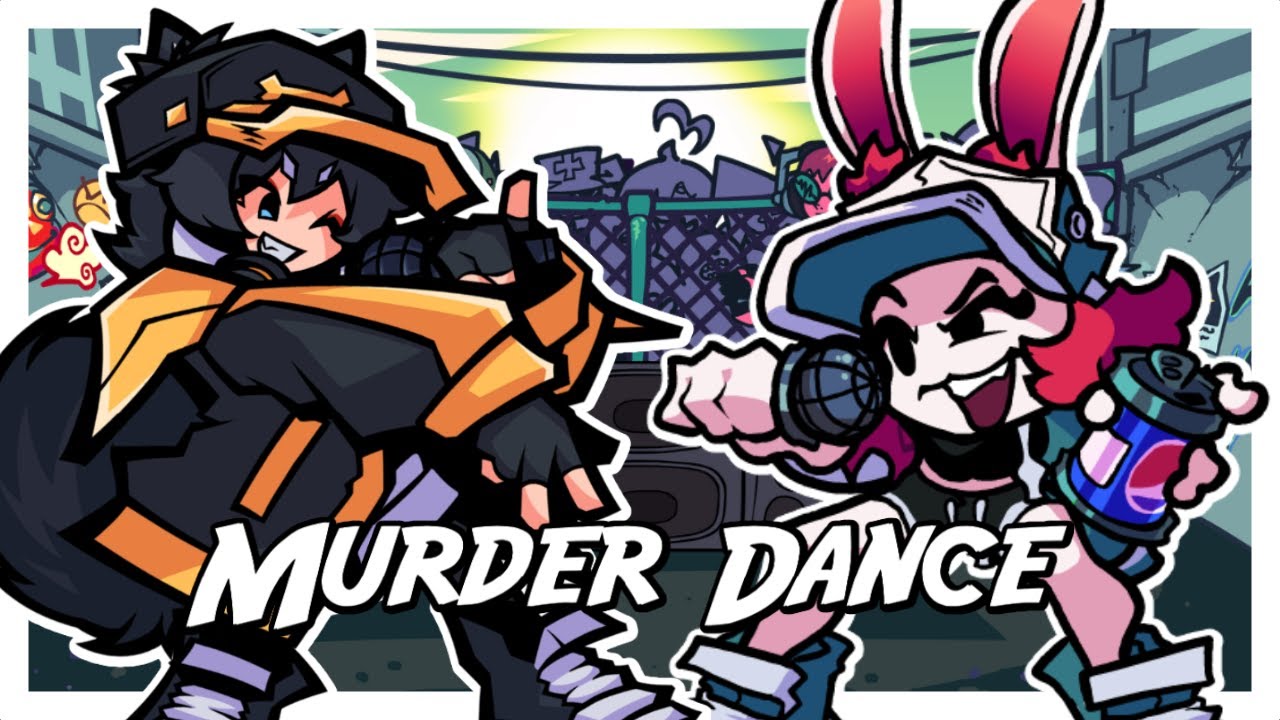 FNF Murder Dance but it's Ohagi vs Skarlet Bunny [FLASHING LIGHTS!]