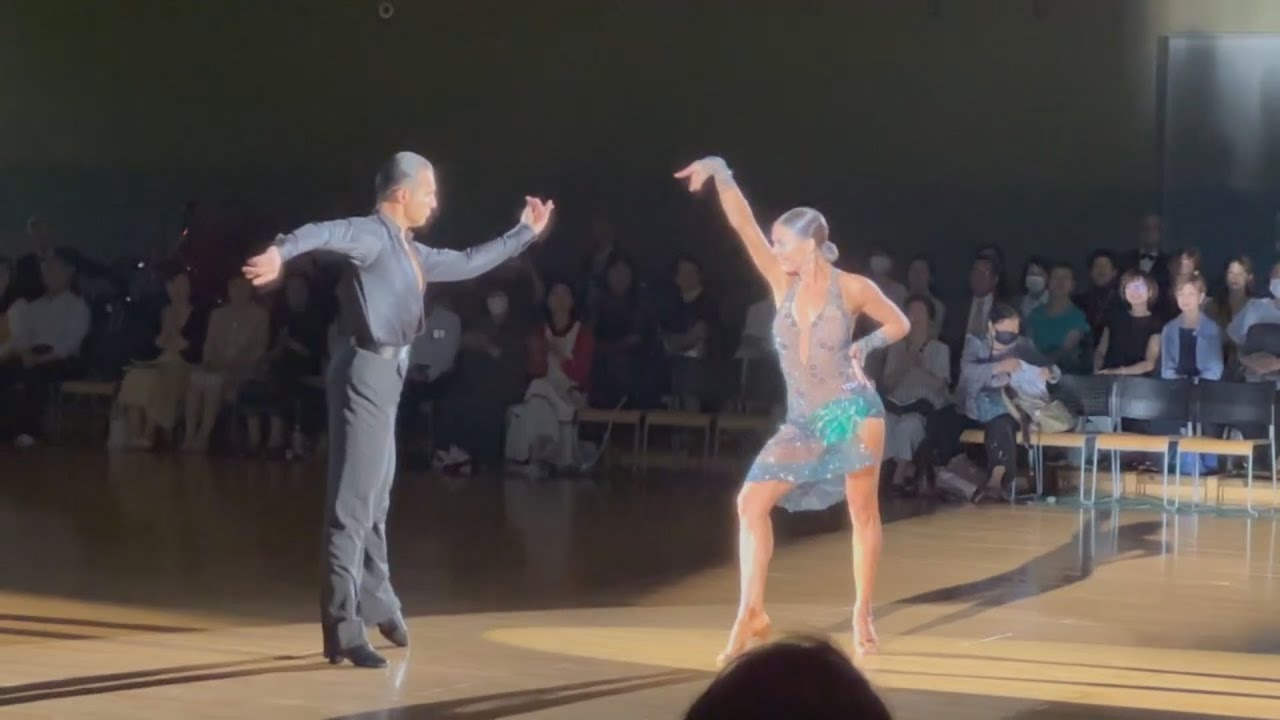 Dorin Frecautanu & Marina Sergeeva. JBDF Osaka International Open 2023. Honor Dance