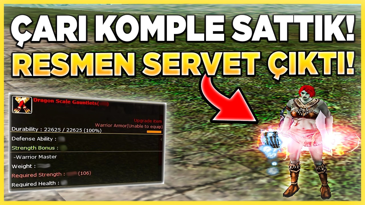 &Ccedil;ARI KOMPLE SATTIK! 💸 | T&Uuml;M EMEKLER GB OLDU! 😢🔥 | Knight Online Zero #55