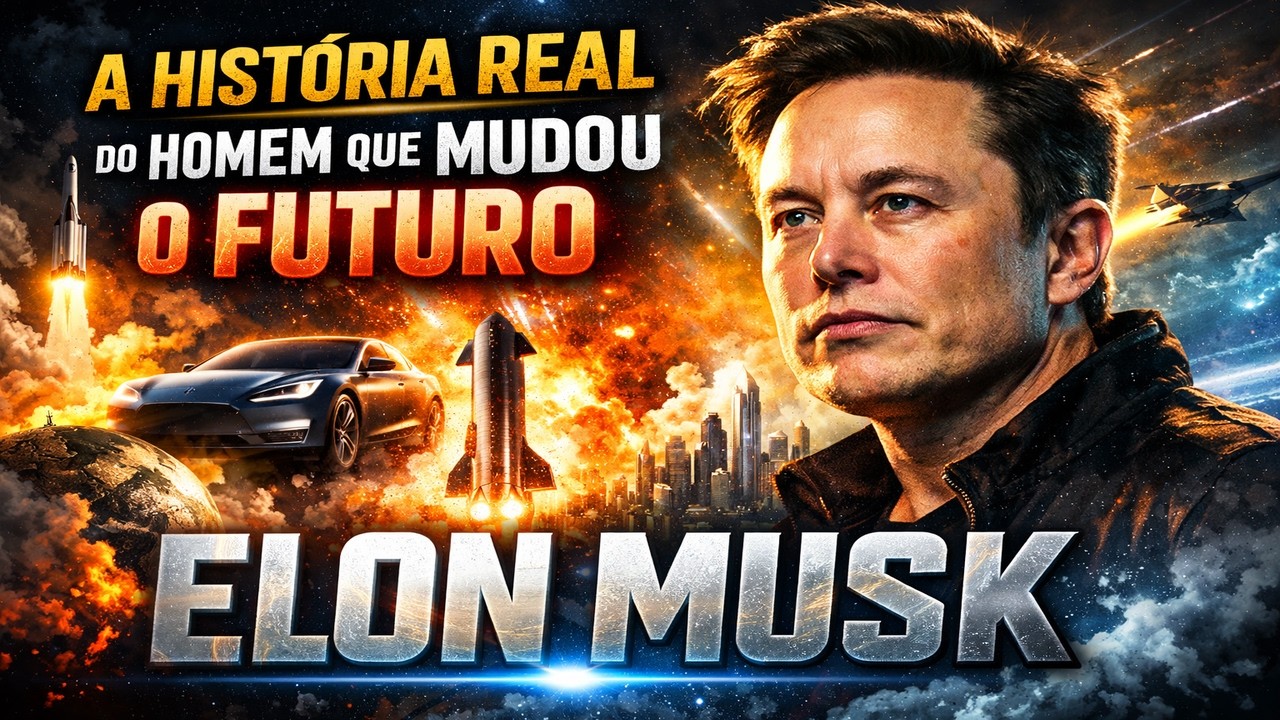 A HISTÓRIA REAL DO HOMEM QUE MUDOU O FUTURO | ELON MUSK