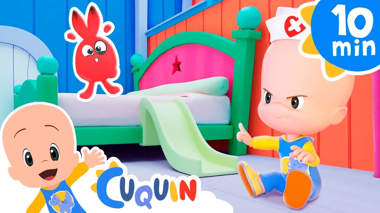 Cuquín y los cinco conejitos | Cánticos Para Niños | Cleo & Cuquín
