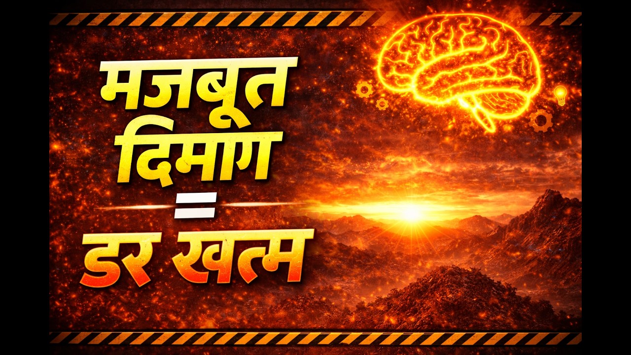 Strong Mindset Motivation in Hindi 🔥 | Train Your Mind | Life Changing Motivational Video