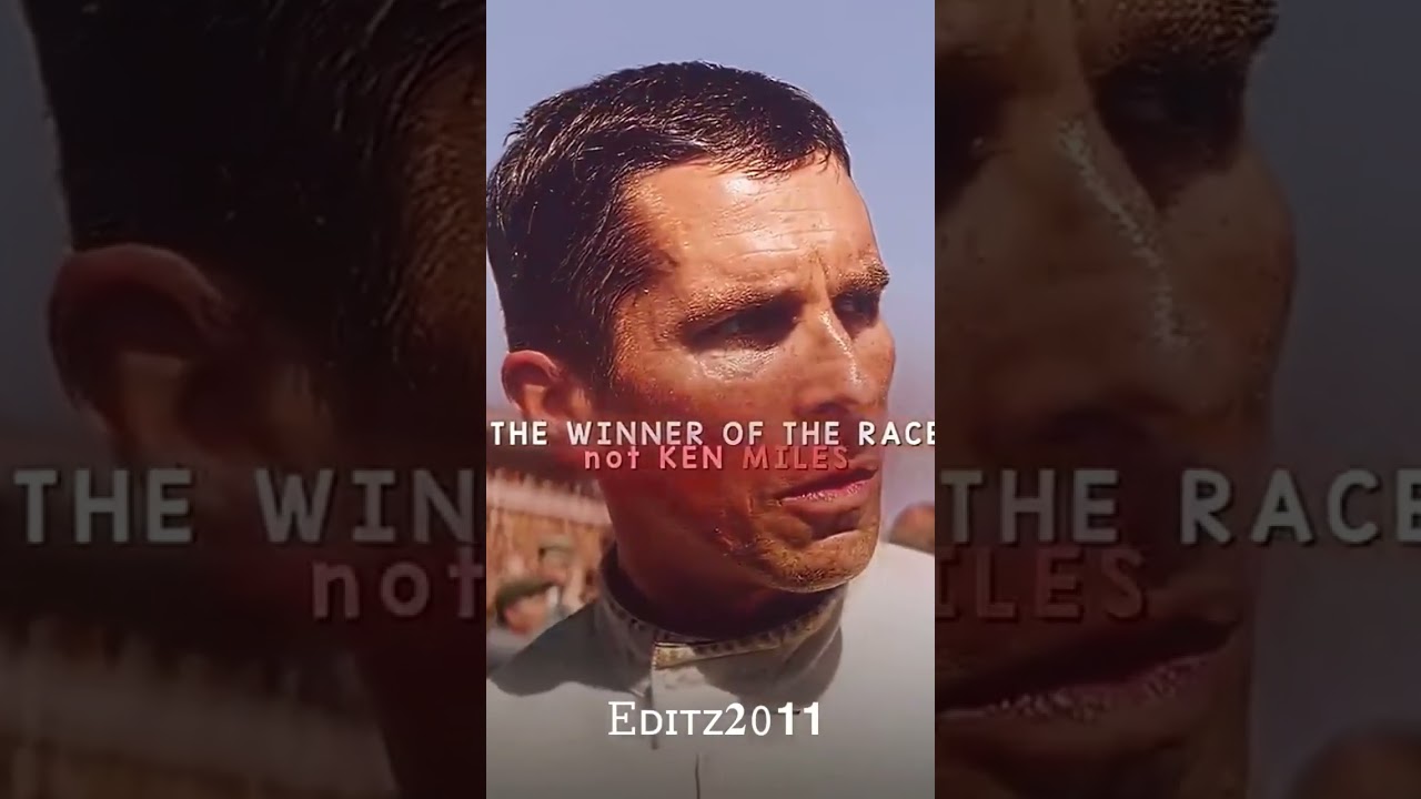 One of the most goated scene ever | Ford v Ferrari  edit | (slowed) 