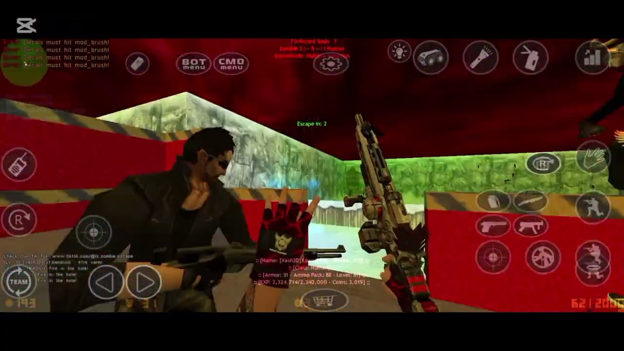 Counter Strike gameplay:[IS].:Zombie Escape | GameMods!...